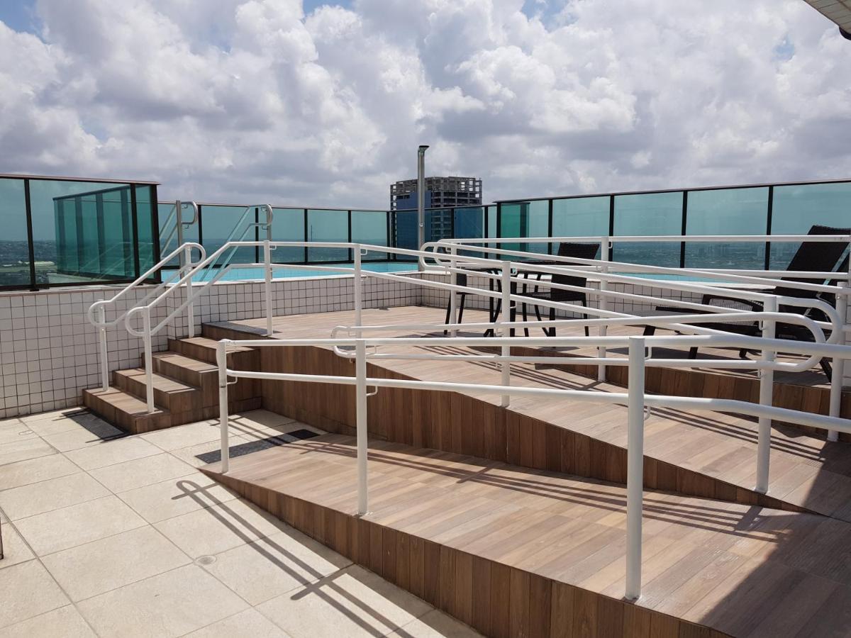 Flat Luxo Completo Em Boa Viagem Junto Ao Shopping Διαμέρισμα Ρεσίφε Εξωτερικό φωτογραφία